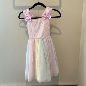Two dresses!! Girls special occasion dresses size 7-8 both dresses!! Bundled